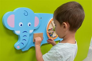 Wall toy elephant